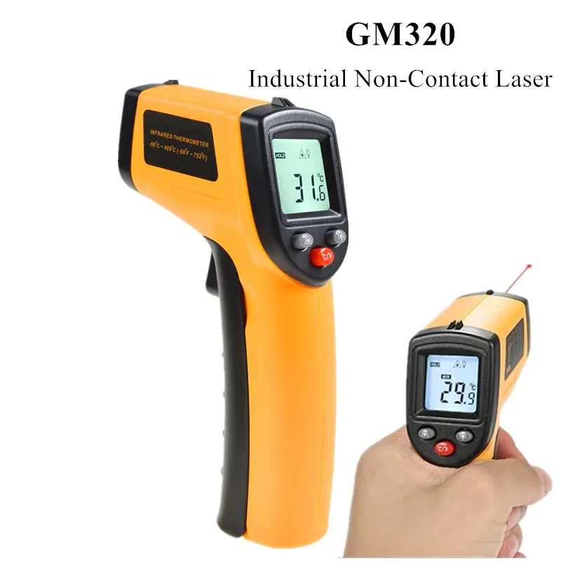 Industrial Usage Digital Laser IR Thermometer