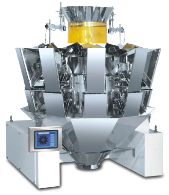 Automatische Eiswaage in Würfel-/Röhrenform für weiße Bohnen/getrocknetes Gemüse/Reinigungsmittelpulver/Sand/ganze Bohnen