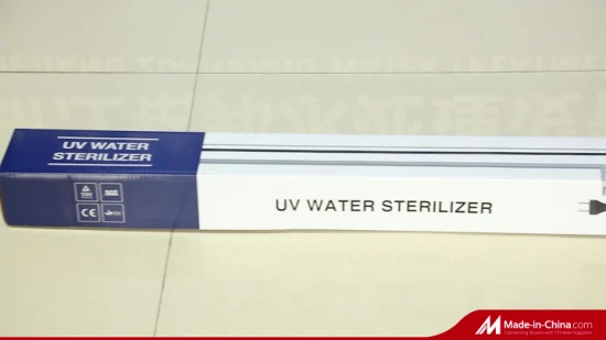 Agua Topone 6, 12, 16, 25, 30, 55 W UV-Wassersterilisator aus Edelstahl mit CE RoHS für den Heimgebrauch