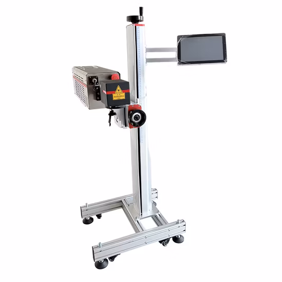 Hochleistungs-CO2-Laserbeschriftungsmaschine für zweifarbige Bleche