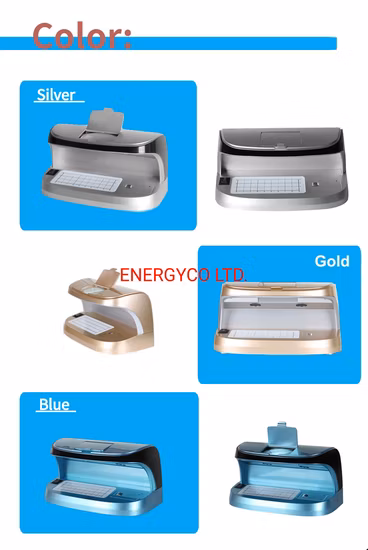 LED-Gelddetektor für multinationale Banknoten mit UV/Mg/Wm-Detektor