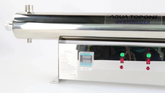 Agua Topone UV-Sterilisator für Fischteich-Wasserfilter mit elektrischem Schaltschrank