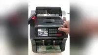 Geldzählmaschine, Geldscheinzähler mit großem TFT-Display